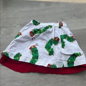 Colorful Caterpillar Print Skirt